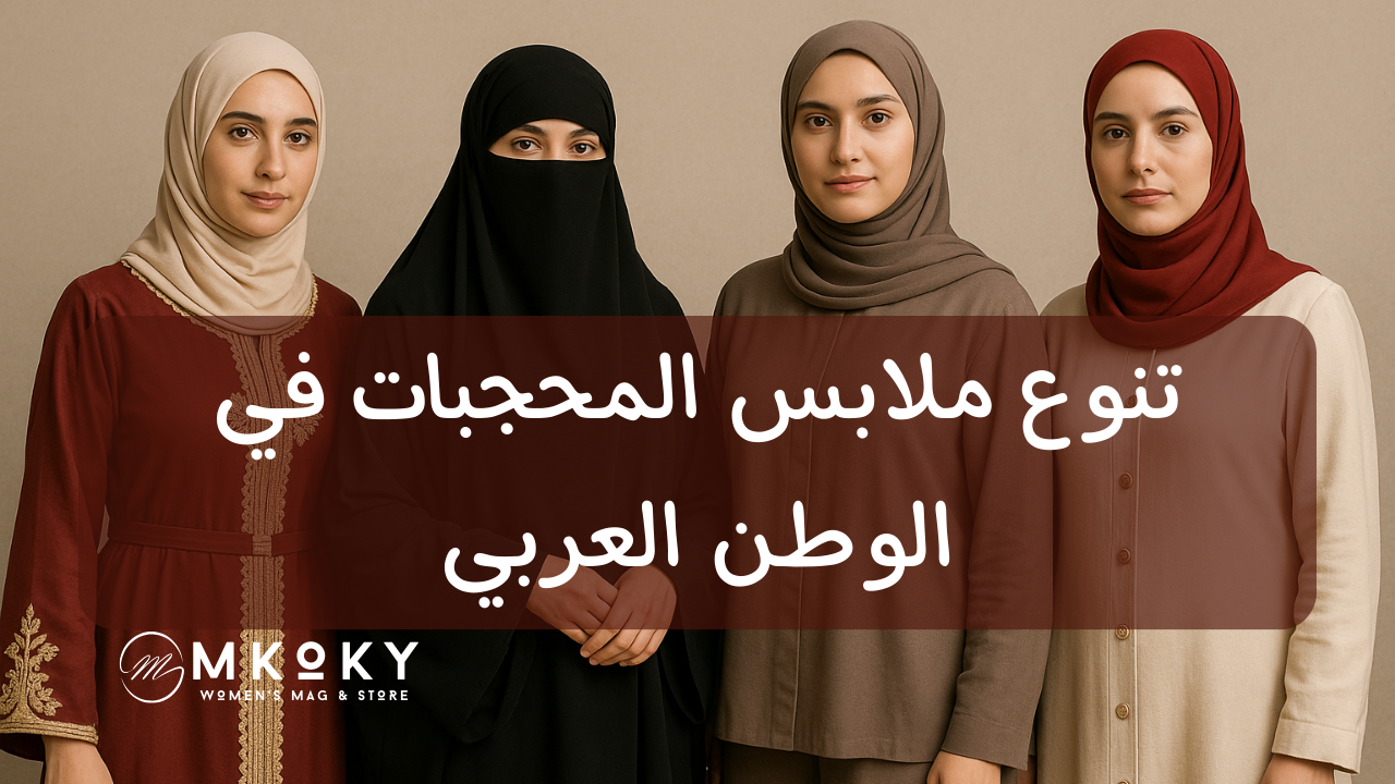 اناقة واحتشام ملابس المحجبات في الدول العربية- مجلة مكوكي
