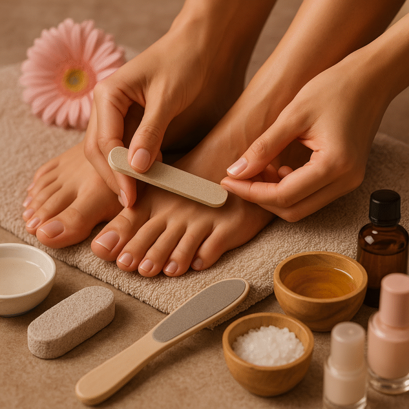 أفضل طرق نظافة القدم للسيدات - دليل العناية الكامل