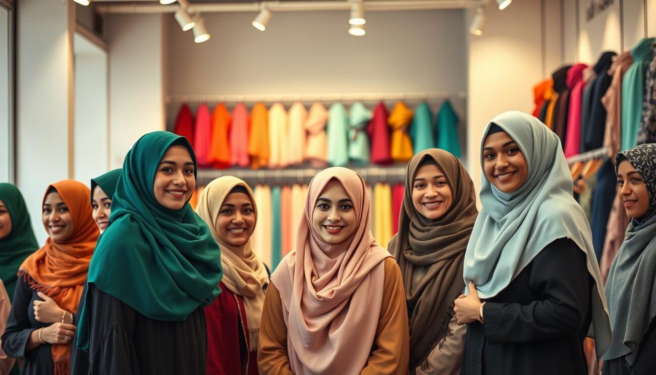 ألوان حجاب موضة