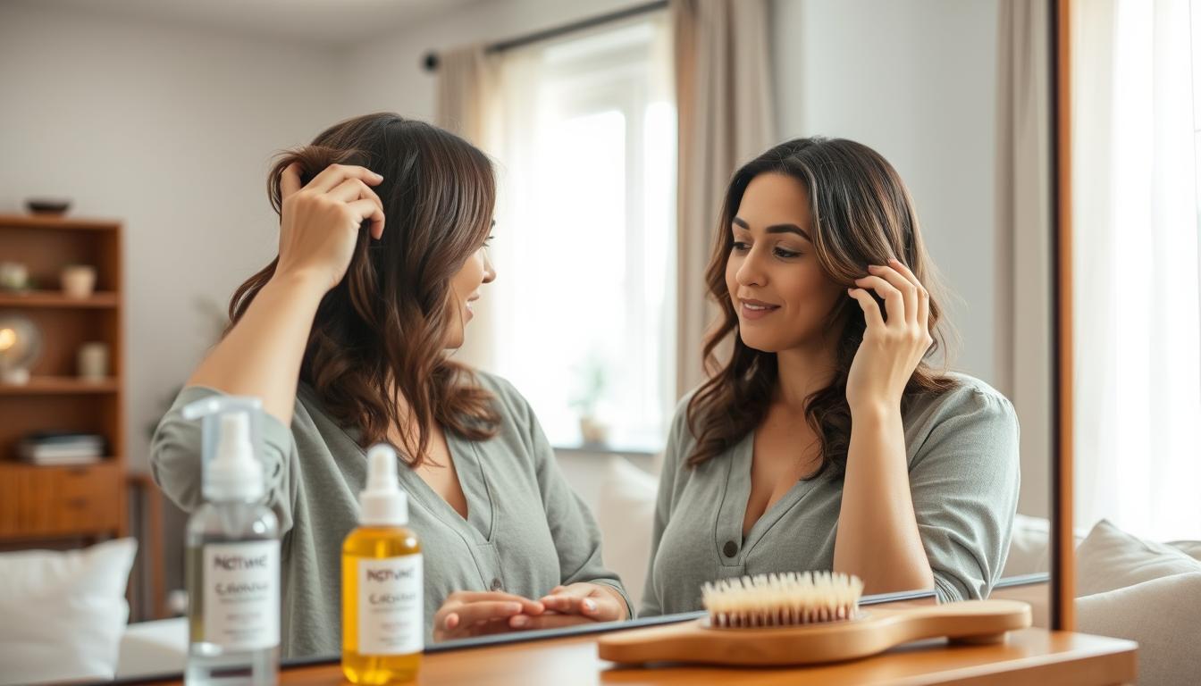 تساقط الشعر بعد الولادة