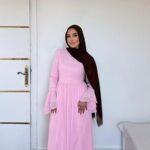 دريس محجبات واسع وانيق جداً لاطلالة محتشمة ورائعة