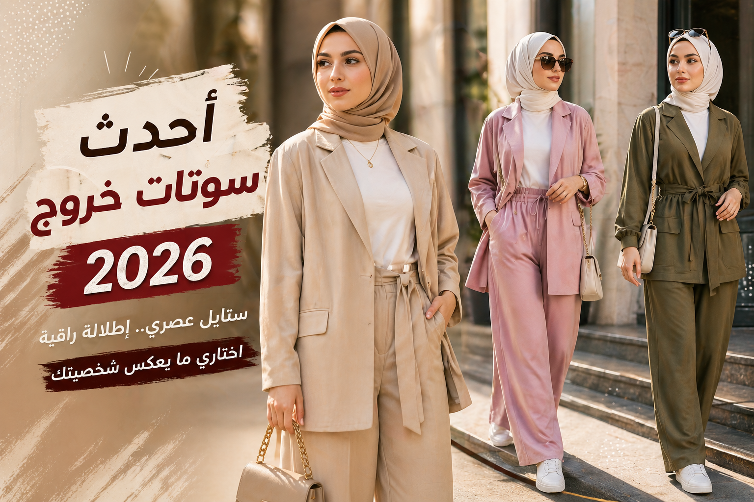 أفضل سوت حريمي خروج 2026 أحدث اشكال سوتات حريمي صيفي في مكوكي